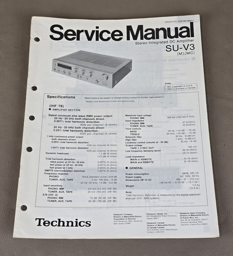 Technics amplificatore - amplificatore, dc