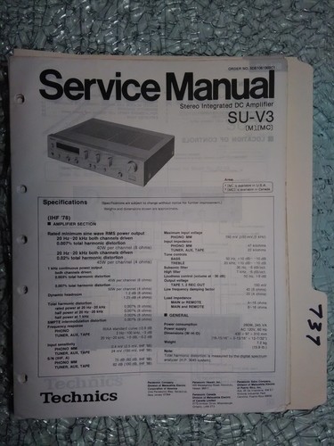 Technics manuale di - technics,