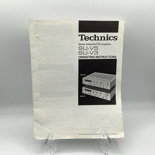 Technics su v3 - su-v5, su-v3