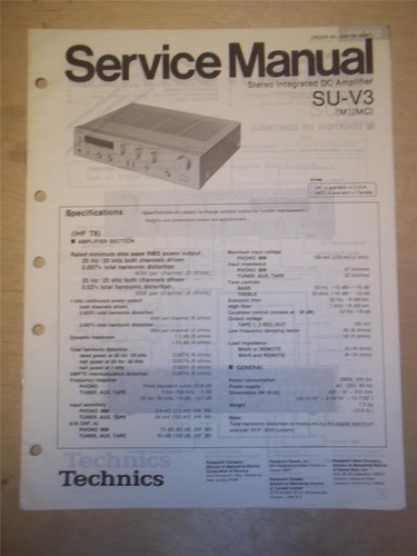Technics manuale - technics, di